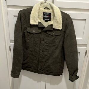 Mens corderoy olive jacket!